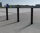 GFC1700 - steel bollard, cast iron cap & rings, 114 dia - on this page