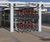 Double Stack Cycle Rack - galvanised steel bike storage for small spaces 1