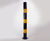Black & Yellow 1500 - high-visibility bollard 2