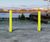 AUTOPA square removable steel post 3