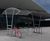 Bowerham - high-density cycle shelter 3