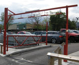 AUTOPA single swing height restrictor with swing gate - on this page