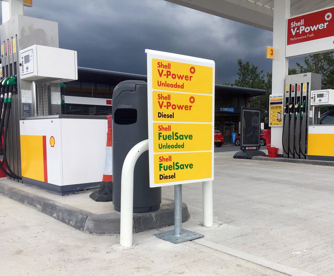 Protecting pumps and pedestrians at Euro Garages