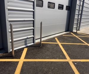 Perimeter protection for Jaguar Land Rover dealership