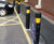 DDA 100 - MDPE bollard with galvanised mild steel core 2