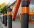 DDA 100 - MDPE bollard with galvanised mild steel core 5