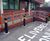 DDA 100 - MDPE bollard with galvanised mild steel core 1