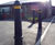 EB200 - MDPE bollard with galvanised mild steel core 4