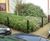 GFC1500 - steel bollard, cast iron cap & rings, 114 dia 1