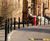GFC5000 ornamental mild steel bollard with cap and rings 1