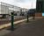 GFC6000 - steel bollard, cast iron cap & rings, 165 dia 1