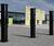 GFC6000 - steel bollard, cast iron cap & rings, 165 dia 0