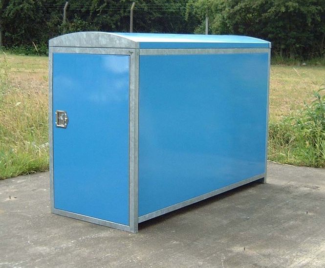 Clad Cycle Locker