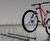 Type G Hi-Lo Cycle Rack - galvanized steel bike rack for outdoor storage 4