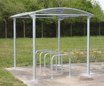 Bolton - classic cycle shelter, 8 bikes