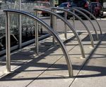 Duston - contemporary steel cycle stand, 2 bikes