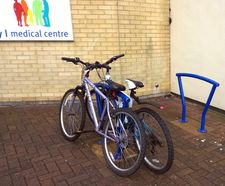 Dallington - contemporary cycle stand