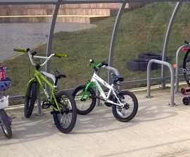 VELOPA Junior Sheffield - kids cycle stand, 2 bikes