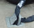 Motorcycle locking loop - cast-in 0