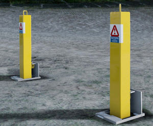 RetractaPost™ - retractable posts