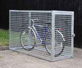 VELOPA Mesh - secure bicycle locker, 1 bike