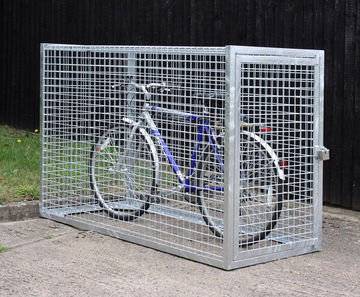Mesh - secure bicycle locker, 1 bike