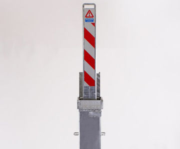 Square RetractaPost-GL 500 - galvanised retractable post