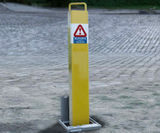 Square RetractaPost 500 - retractable parking post - on this page