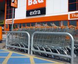 AUTOPA galvanised steel trolley bays - on this page