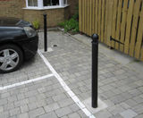 GFC2000 - steel bollard, cast iron cap, 76 dia - on this page
