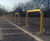 Hooped Perimeter Barriers - galvanised steel vehicle access control hoop 7
