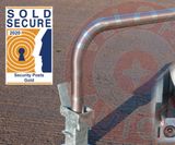 Sold Secure removable hoop barriers for car parks - on this page