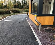 Protective bollards and cycle storage for 8 Starbucks outlets