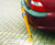 Sprung Boundary Post - steel parking space marker with spring base 1