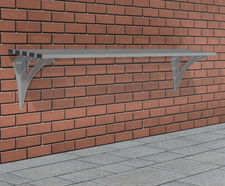 Autopa Haddon Wall Mounted Bench