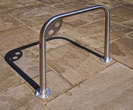 Sheffield cycle stands with Sold Secure locking points