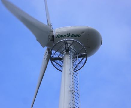 Rain Bird enters wind-power generation market