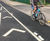 Mini Orca - recycled rubber low-profile cycle lane separator 3