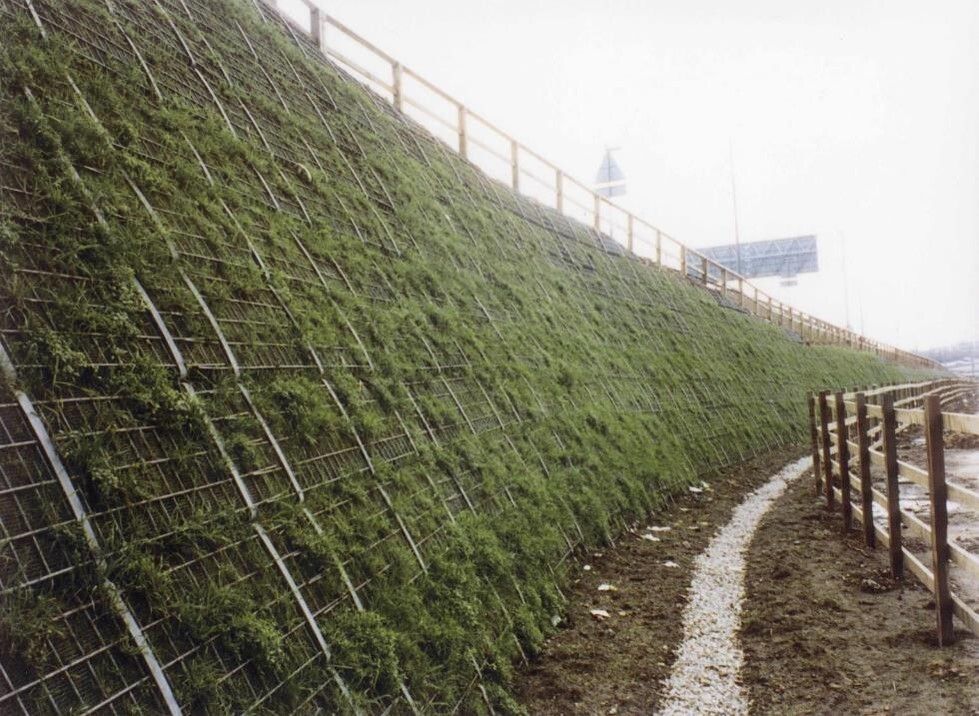 ArmaGreen™ - vegetated reinforced steep slope solution | Reinforced