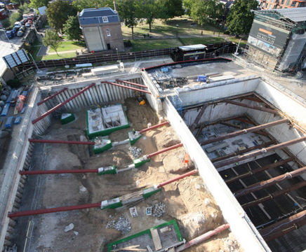Royal Arsenal riverside development: waterproofing