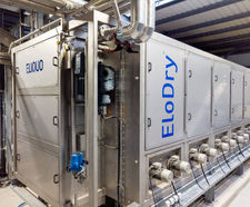 ELODRY® - stainless steel sewage sludge belt dryer with heat recovery