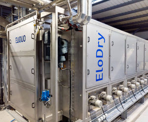 ELODRY® - stainless steel sewage sludge belt dryer with heat recovery