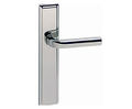 Westminster lever door handle on backplate