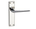 Royale lever on backplate door handle