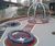 Wet pour impact-absorbing rubber crumb safety surfacing for playgrounds 5