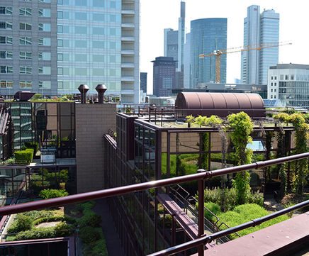 KeeGuard® free-standing roof edge guardrail system