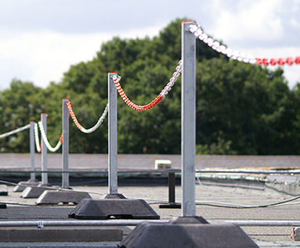 Kee Mark portable safety area demarcation barrier
