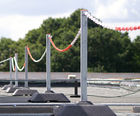 Rooftop demarcation for Waitrose distribution centre