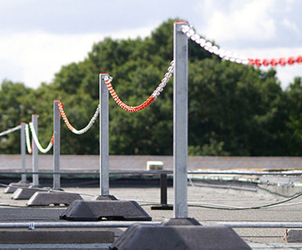 Rooftop demarcation for Waitrose distribution centre