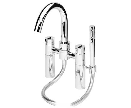 Xenon bath-shower mixer tap (V136-CP)